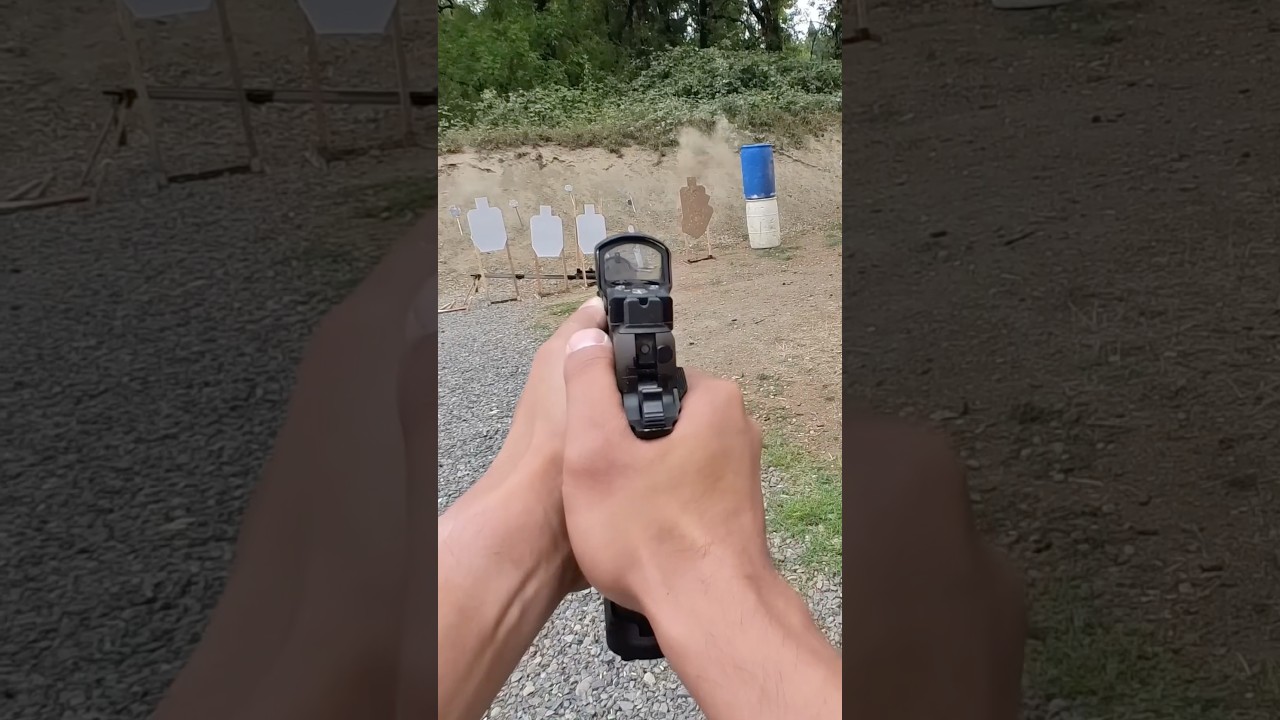 Springfield Prodigy x Leupold Delta Point Pro Practicing #shooting #army #police #new #trending #fun