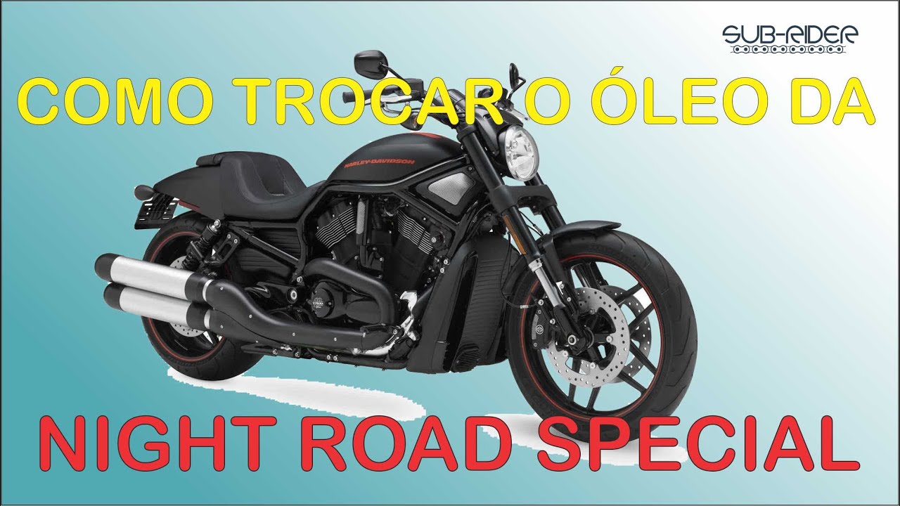Como trocar o óleo da Harley Davidson Night Rod Special 1250