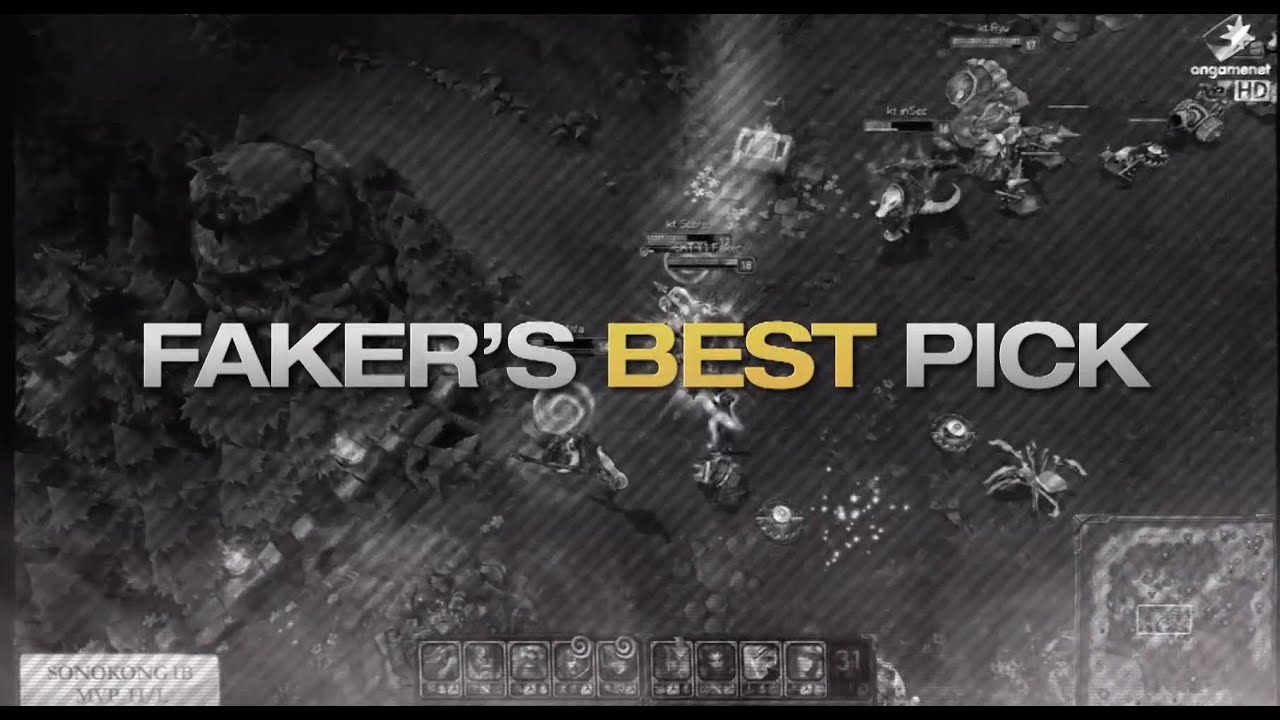[Faker's Best Pick] In LoL Champs 2013 - 2014 by Ongamenet