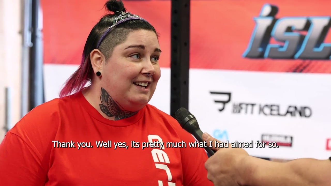 Icelands Strongest Woman 2021 part 1