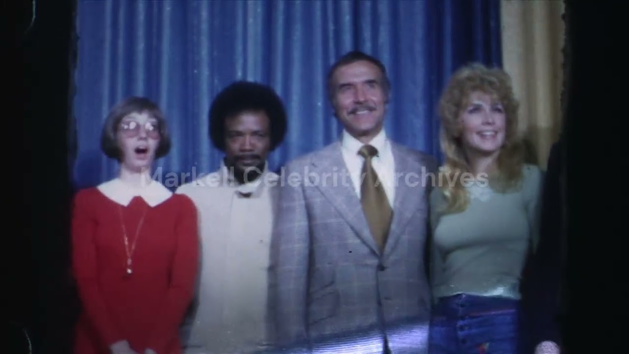 Oscar Nomination Ceremony - Quincy Jones, Ricardo Montalban 1972 Rare color film - Behind the scenes