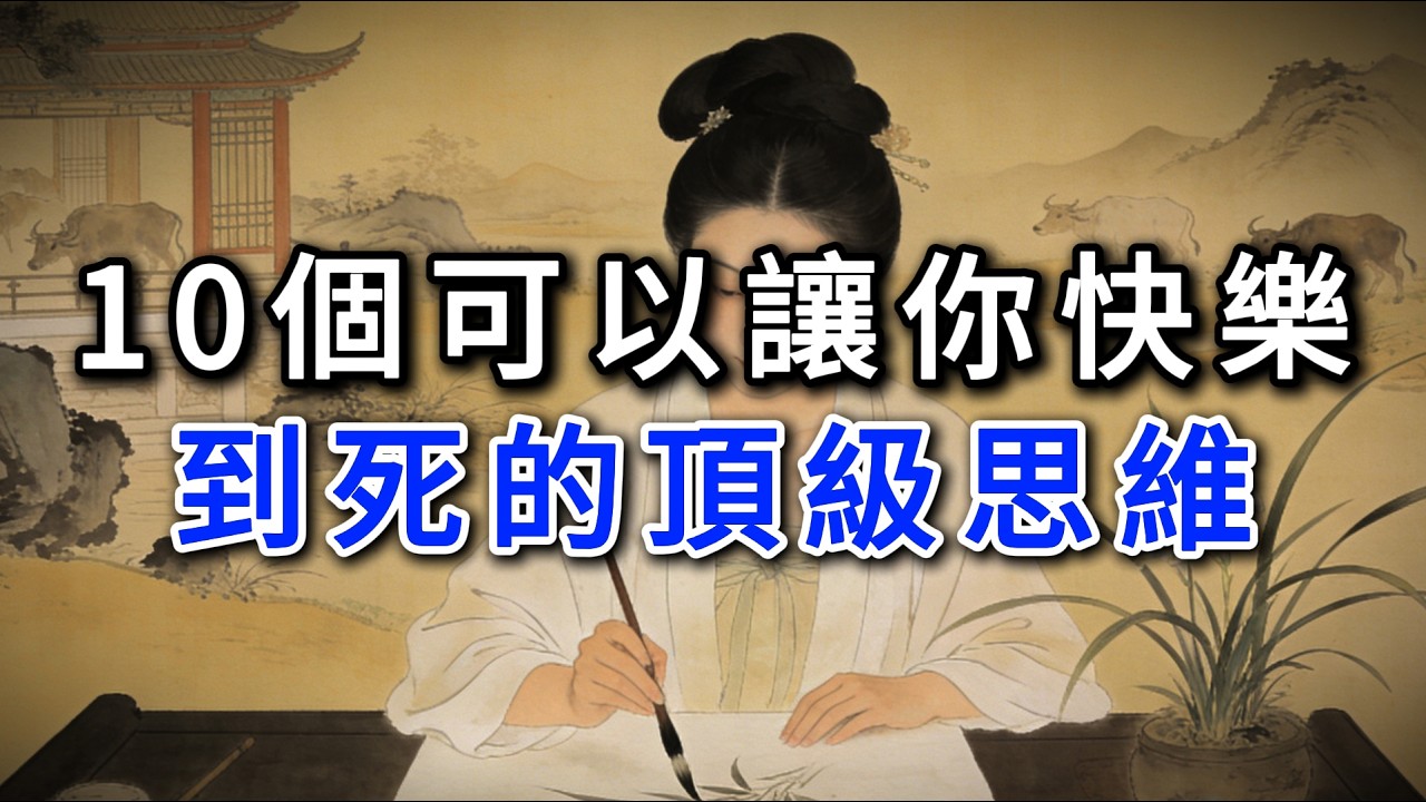 10個可以讓你快樂到死的頂級思維#強者思維 #情緒管理 #人際關係 #處世智慧 #沉默 #謀略