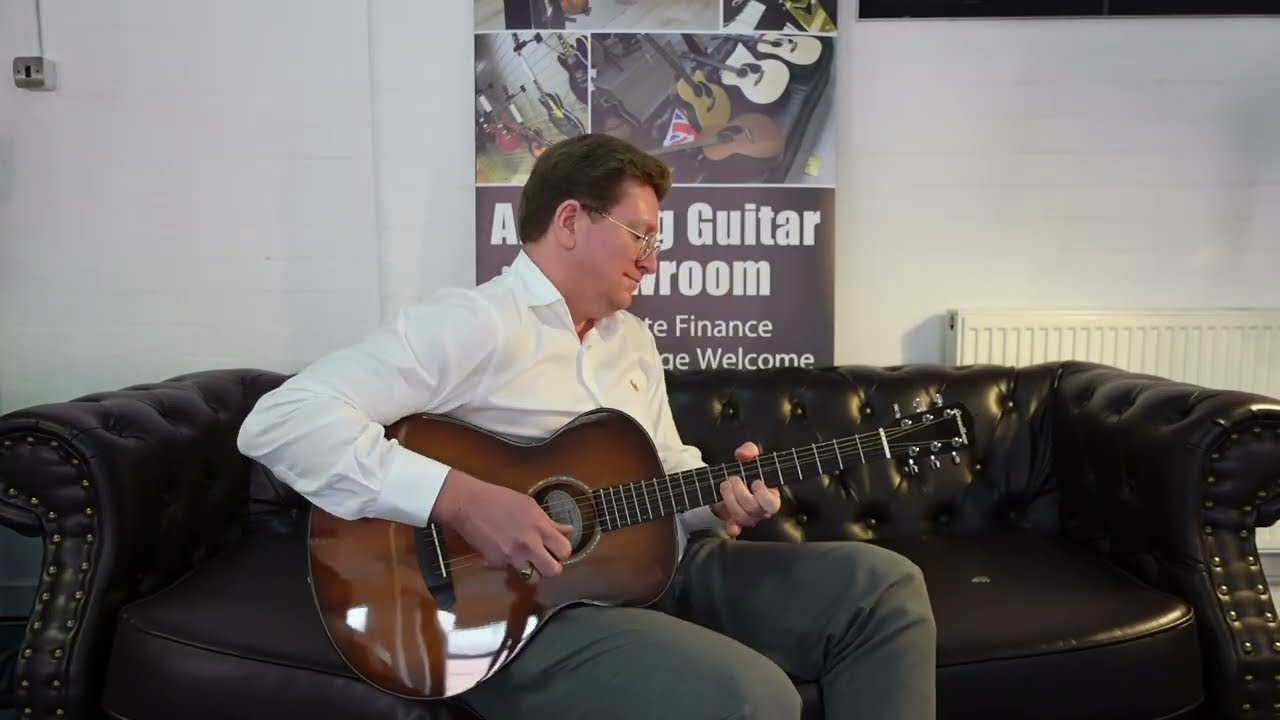 Used Breedlove Pursuit Ex Concertina E MMC Acoustic Guitar For Sale - Rimmers Music Video Demo