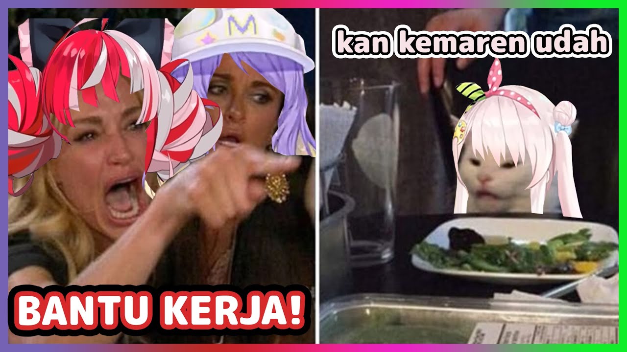 Kuli pada berantem, mandornya turun tangan【Risu | Iofi | Moona | Ollie Clip】