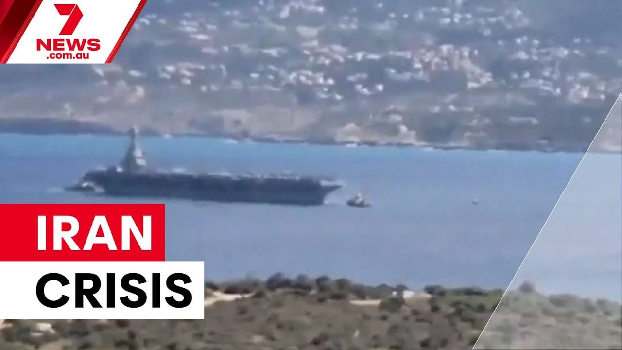 Iran talks begin as US military buildup intensifies | 7NEWS