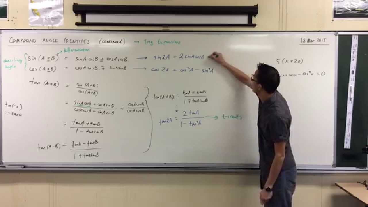 Compound Angle Identities (3 of 4: Tan)