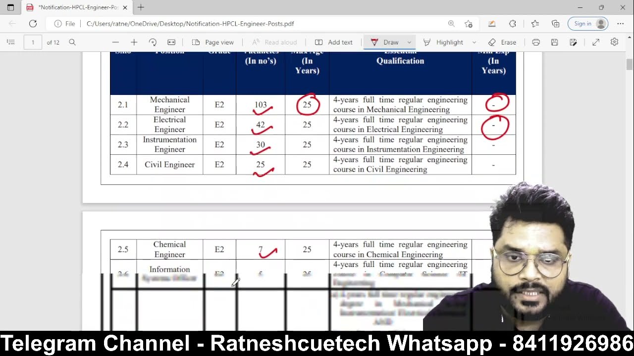 HPCL Recruitment 2022 | Salary, Eligibility, Exam Pattern | Complete information | Ratnesh Sir