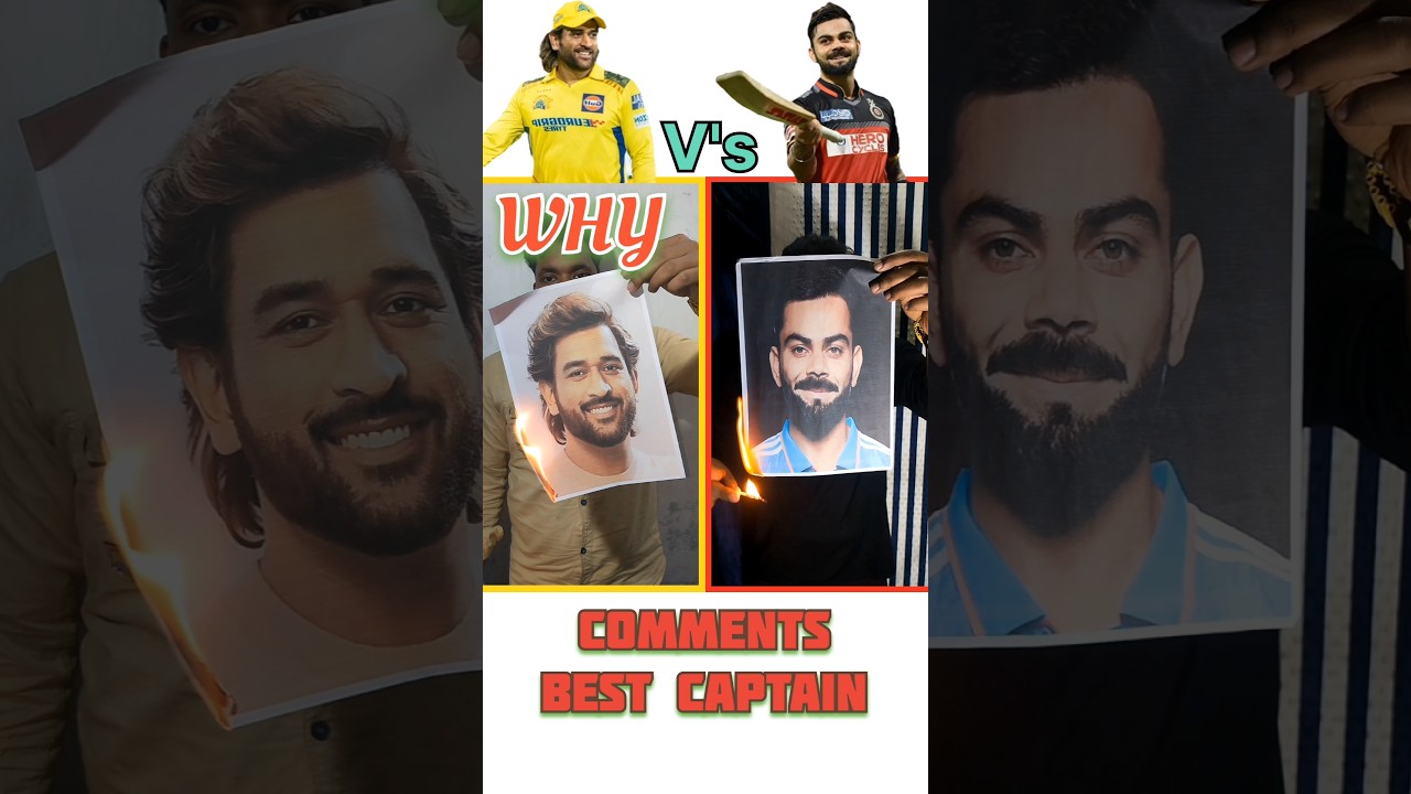 🙏 CSK vs RCB || Mahendra Singh Dhoni vs Virat Kohli #mahendrasinghdhoni #shorts #art #drawing #csk