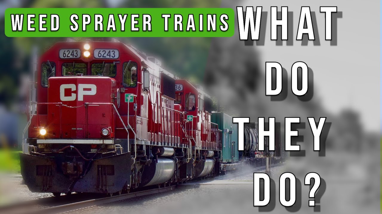 Weed Sprayer Trains - How Do They Work?