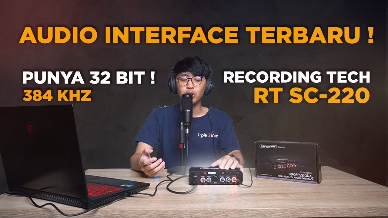 Review Recording Tech RT SC220 Audio interface pendatang baru dari recording tech !