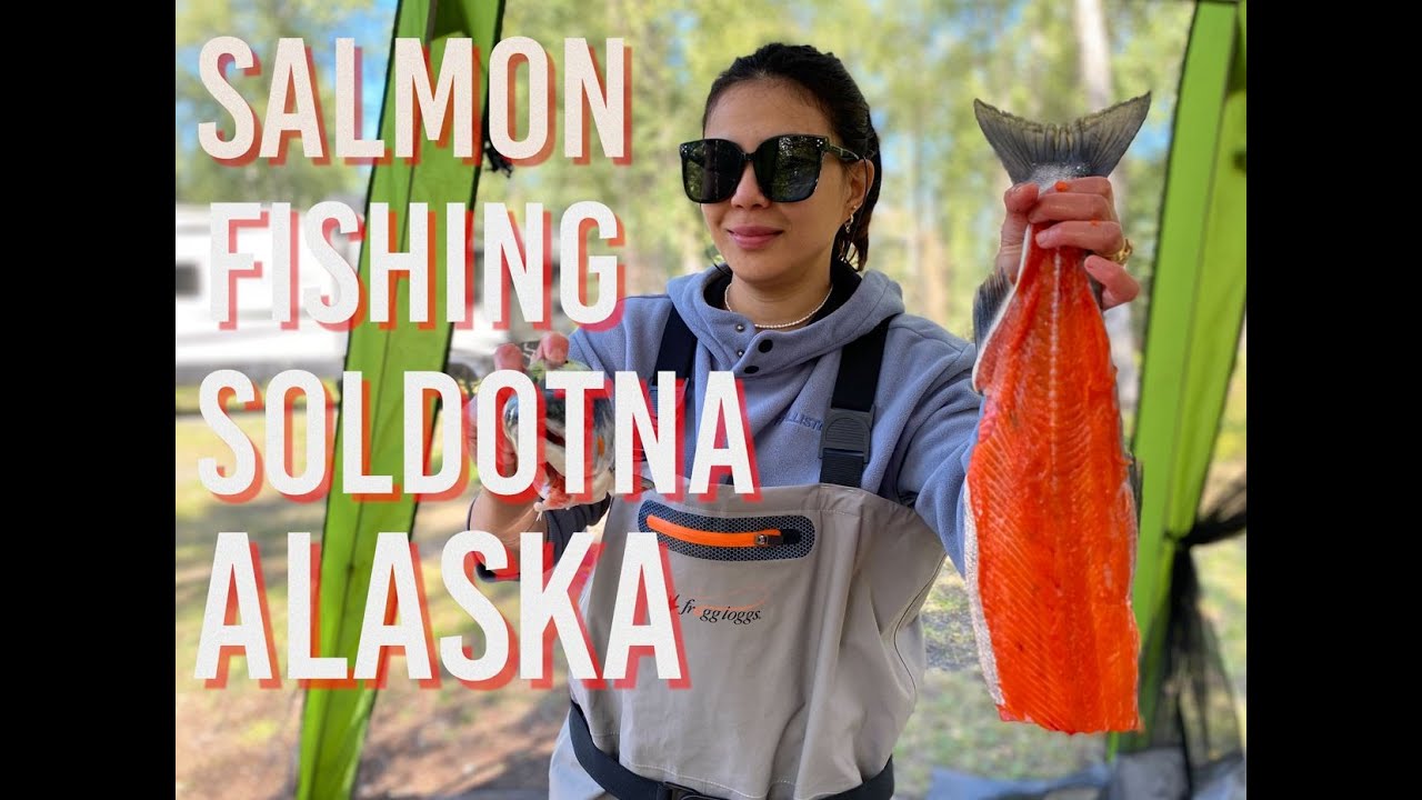 Salmon Fishing in Soldotna Alaska | Catch and Cook