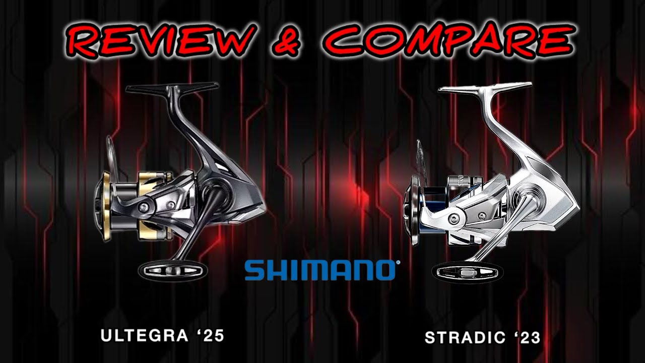 COMPARE SHIMANO ULTEGRA 2025 & SHIMANO STRADIC 2023