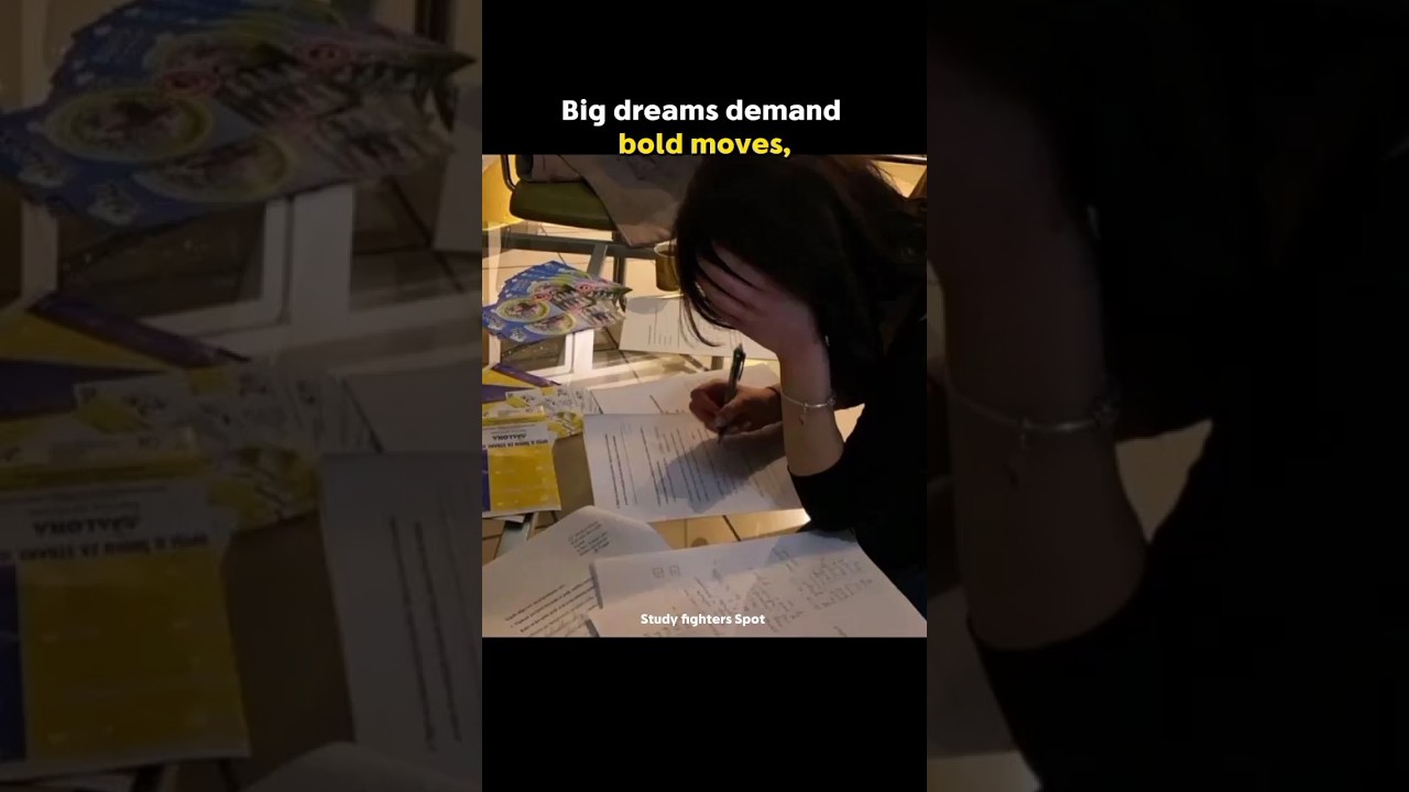 Big Dreams Demands📈💯 study motivation 
