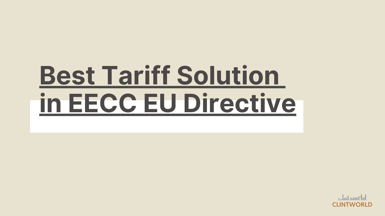 Clintview's Best Tariff Use Case
