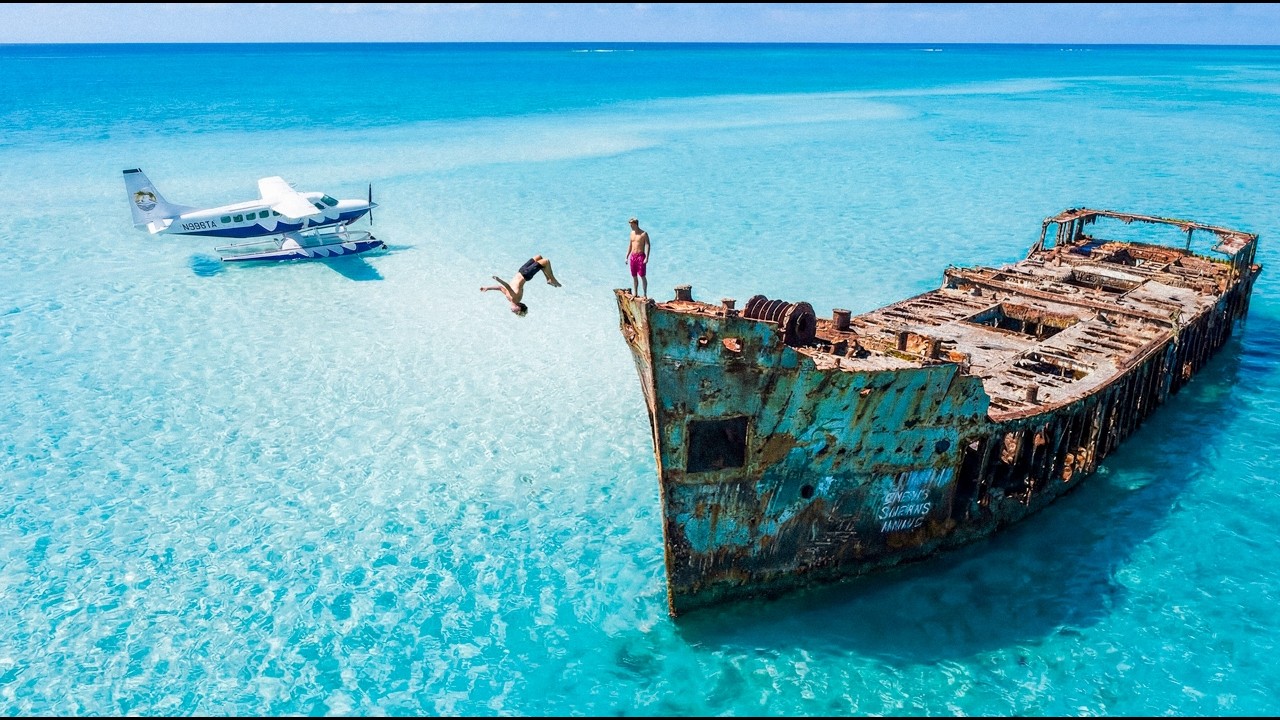 We Flew a Seaplane to an Abandoned Shipwreck
