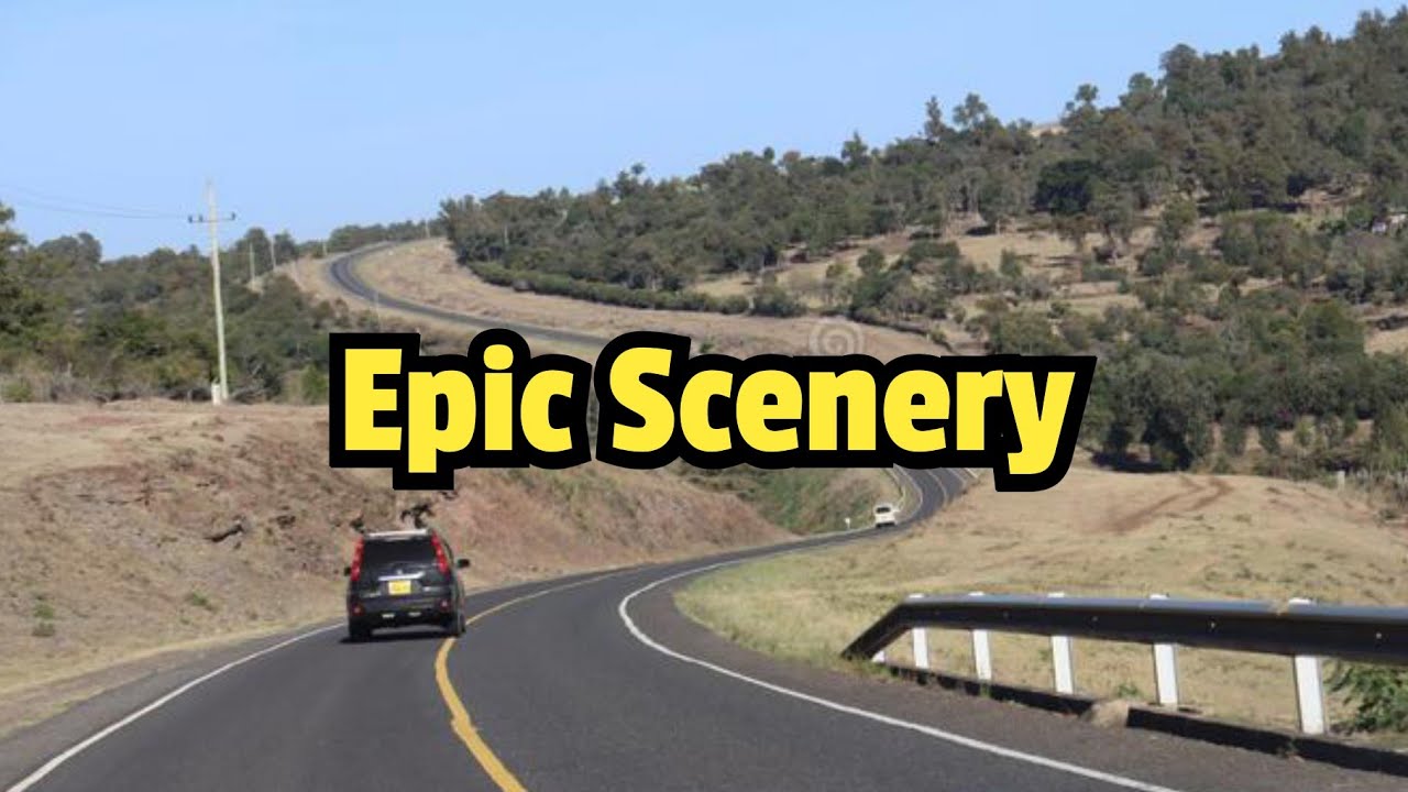 EPIC SCENES ALONG NYERI NYAHURURU HIGHWAY|| Drive with me