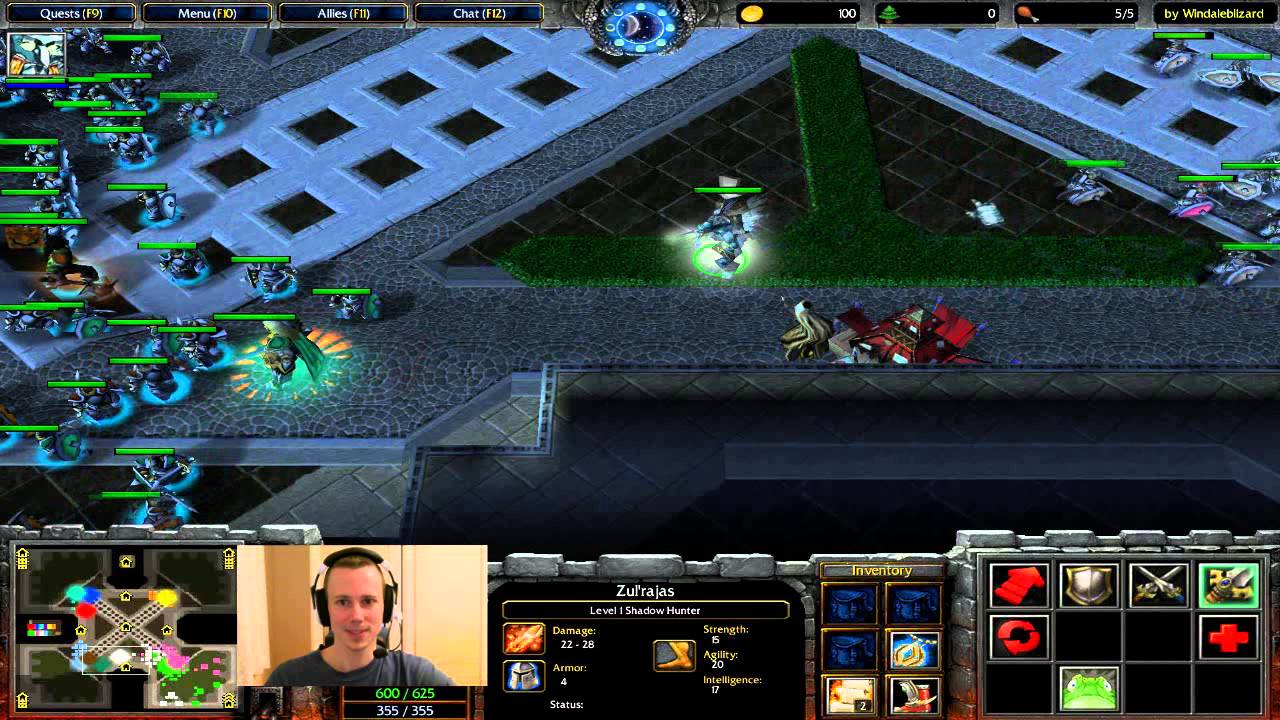 Warcraft 3 - 829 - GBR Footmen Frenzy