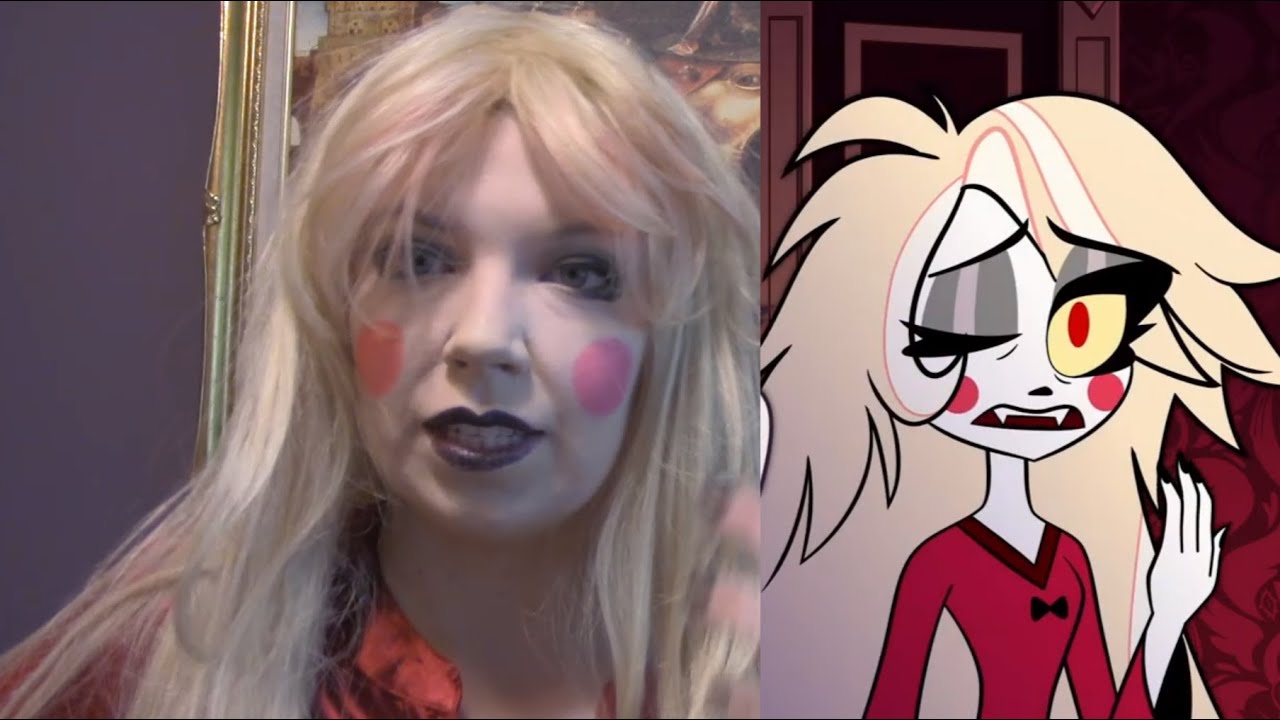 How to Charlie Morningstar Cosplay Makeup Tutorial