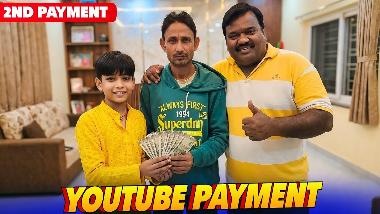 2nd YouTube Payment Aa Gaya. @RRajeshVlogs #viral #vlogs 