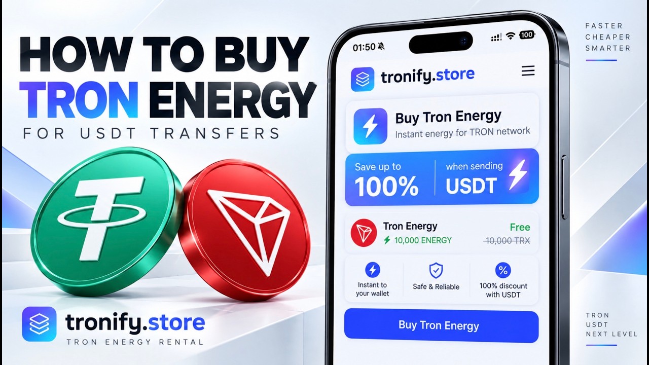 Tron Energy for Trust Wallet and TronLink