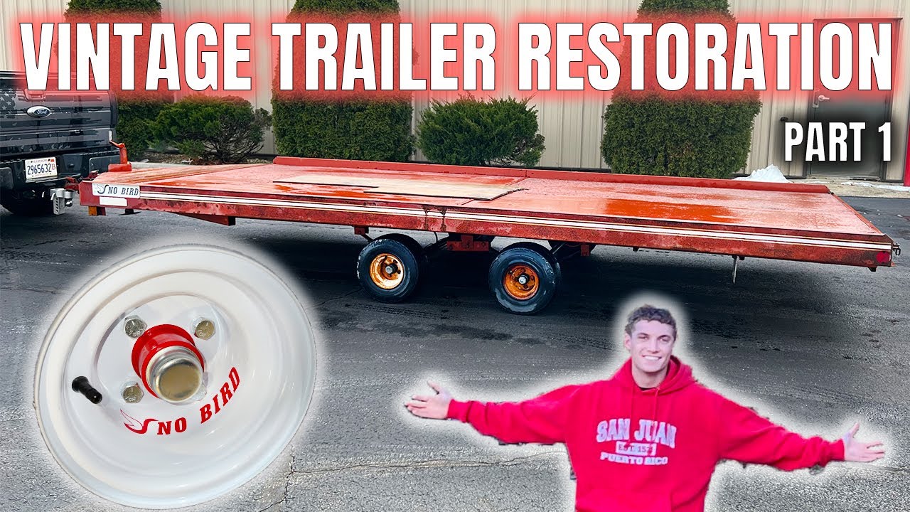Sno Bird Trailer Restoration/Build! (VERY SATISFYING)