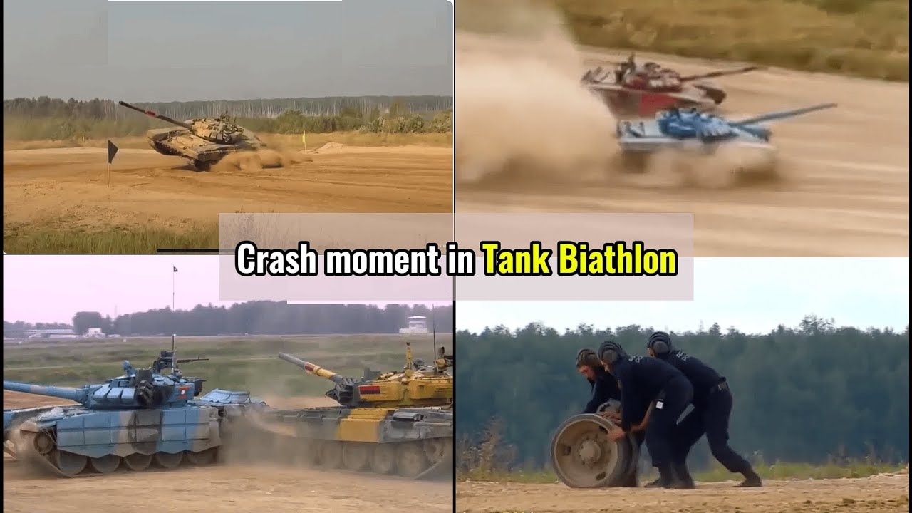 You Won't Believe These Tank Biathlon Accident Moments || Dangerous and Funny