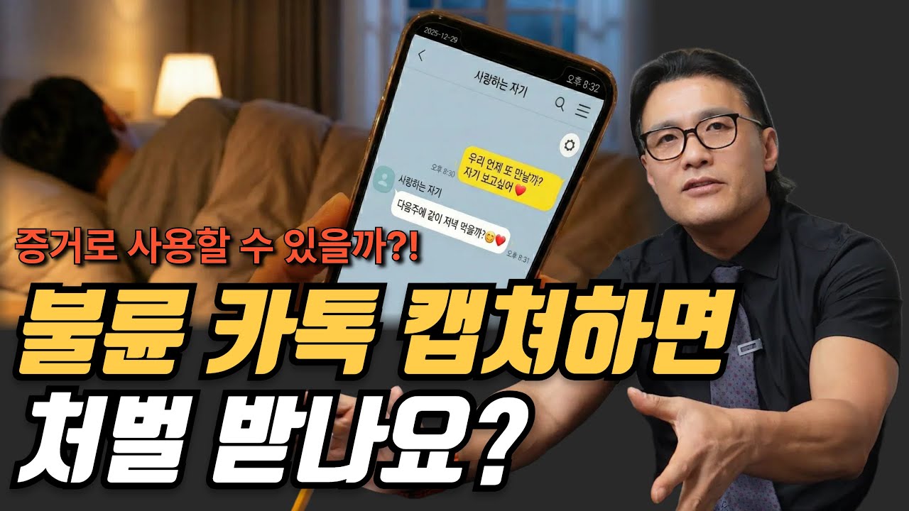 상간소송 준비 중이라면? 카톡 캡쳐 전에 꼭 보세요!