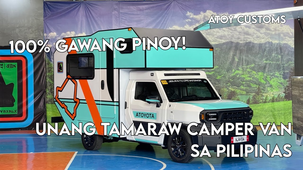First Toyota Tamaraw Camper Van in the Philippines by Atoy Customs