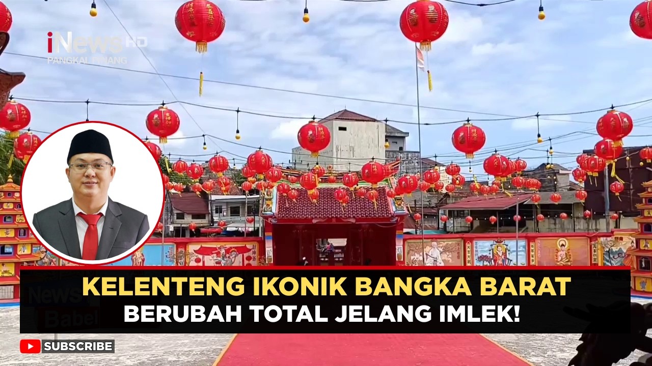 Makin Cantik dan Meriah! Kelenteng Ini Siap Sambut Imlek | iNews Sumbagsel