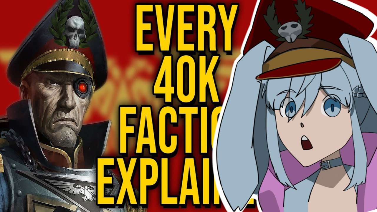 Every WH40K Faction Explained Part 1 with Bunny Vtuber - Torineesan Reacts