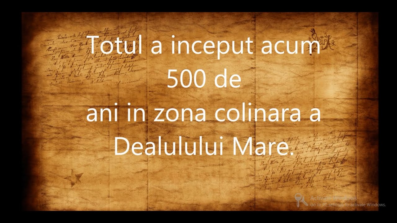 Urlati - 500 de ani (1515 - 2015)
