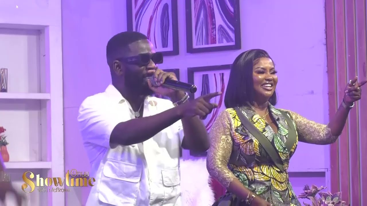 Bisa Kdei grand entrance on #OnuaShowtime was AMAZING!!!