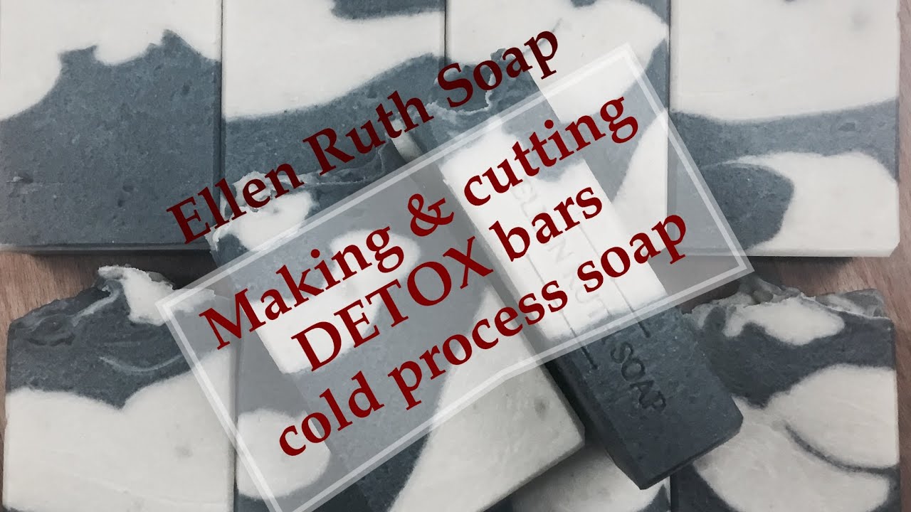 All natural DETOX bars, w/ Activated Charcoal, Bentonite Clay, and Essential oils