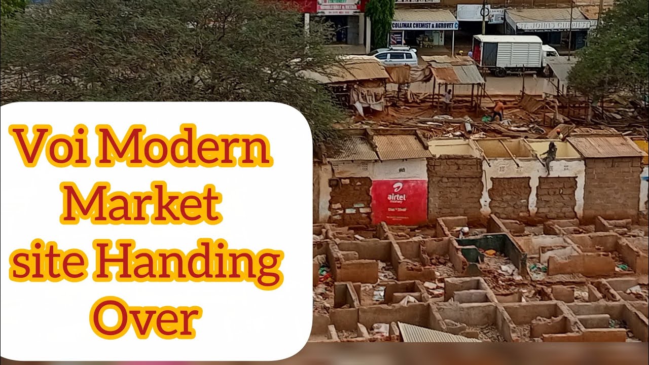 Voi Modern Market Finally Takes Shape as Construction Set to Begin