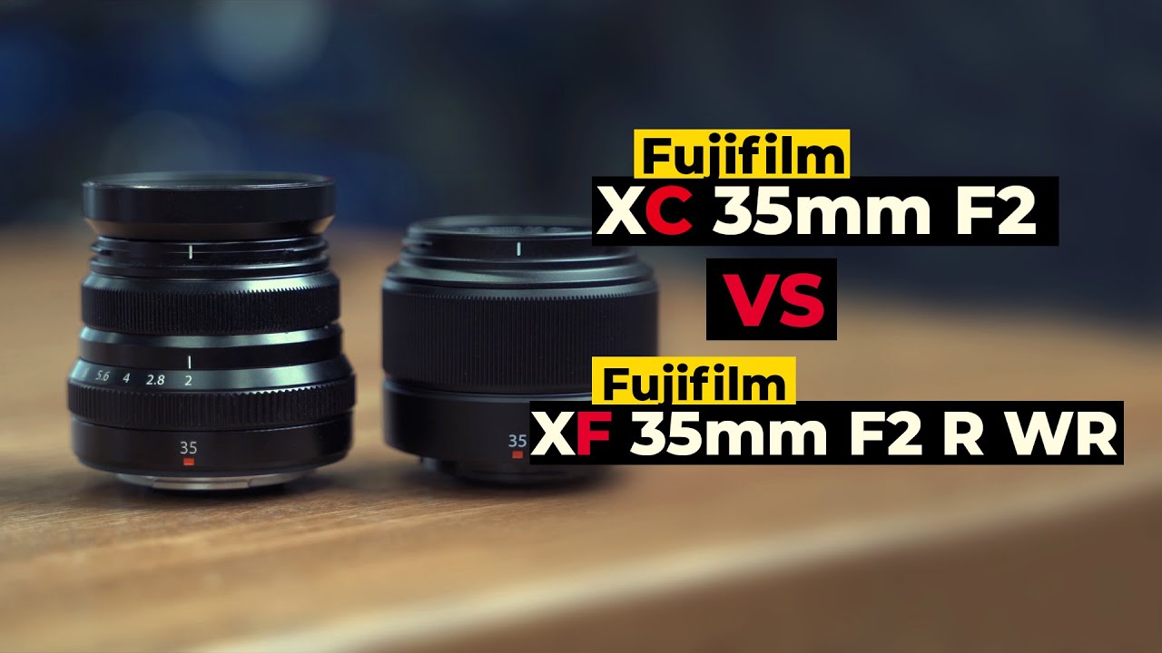 Обзор Fujifilm XC 35mm F2. Сравнение с Fujifilm XF 35mm F2 R WR.