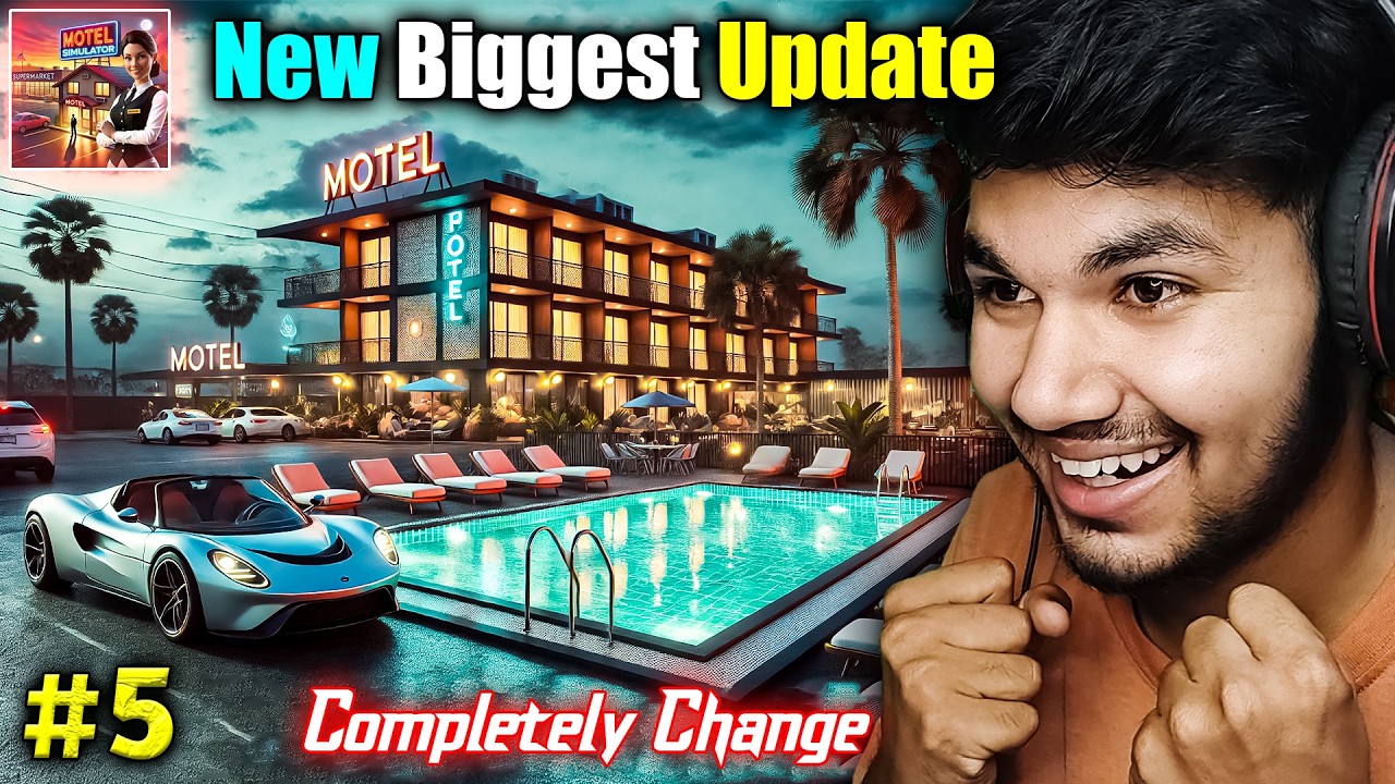 🏖️ Swimming Pool Is Open Now! || Supermarket And Motel Simulator Gameplay