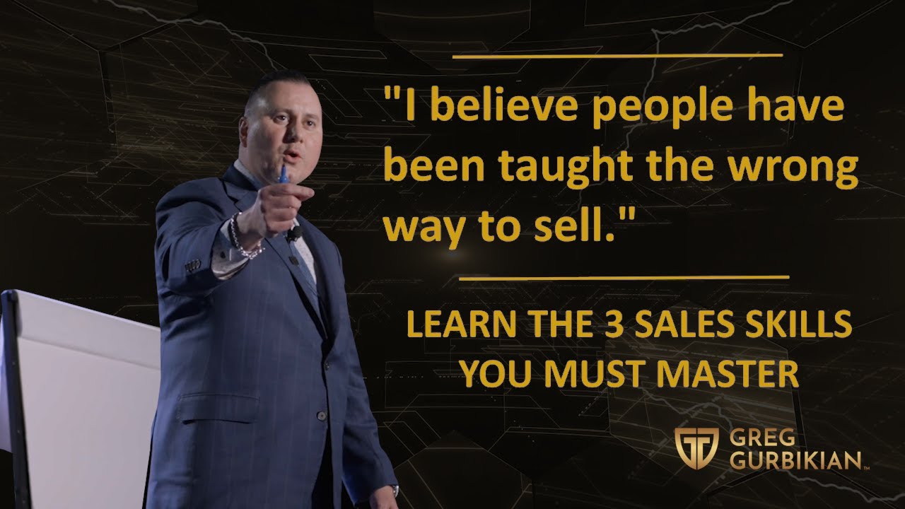 Learn The 3 Sales Skills You Must Master!