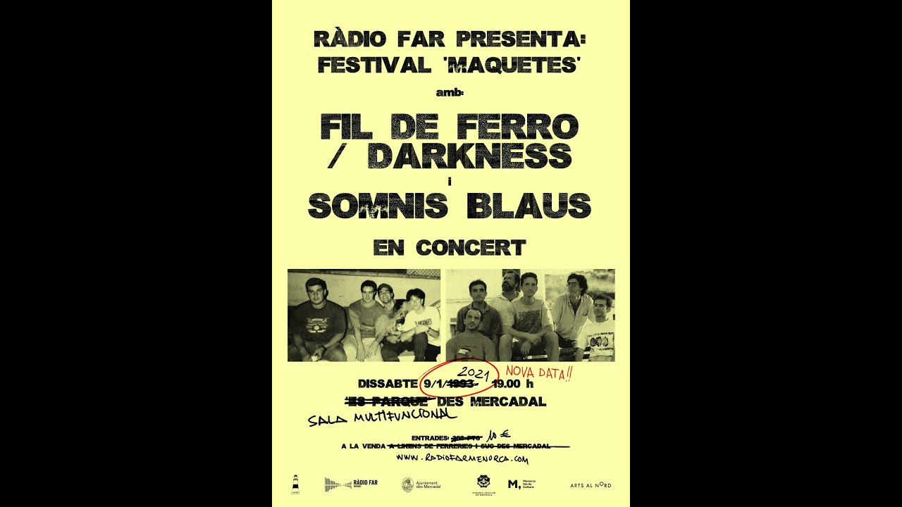 FESTIVAL MAQUETES. 1a Part. SOMNIS BLAUS