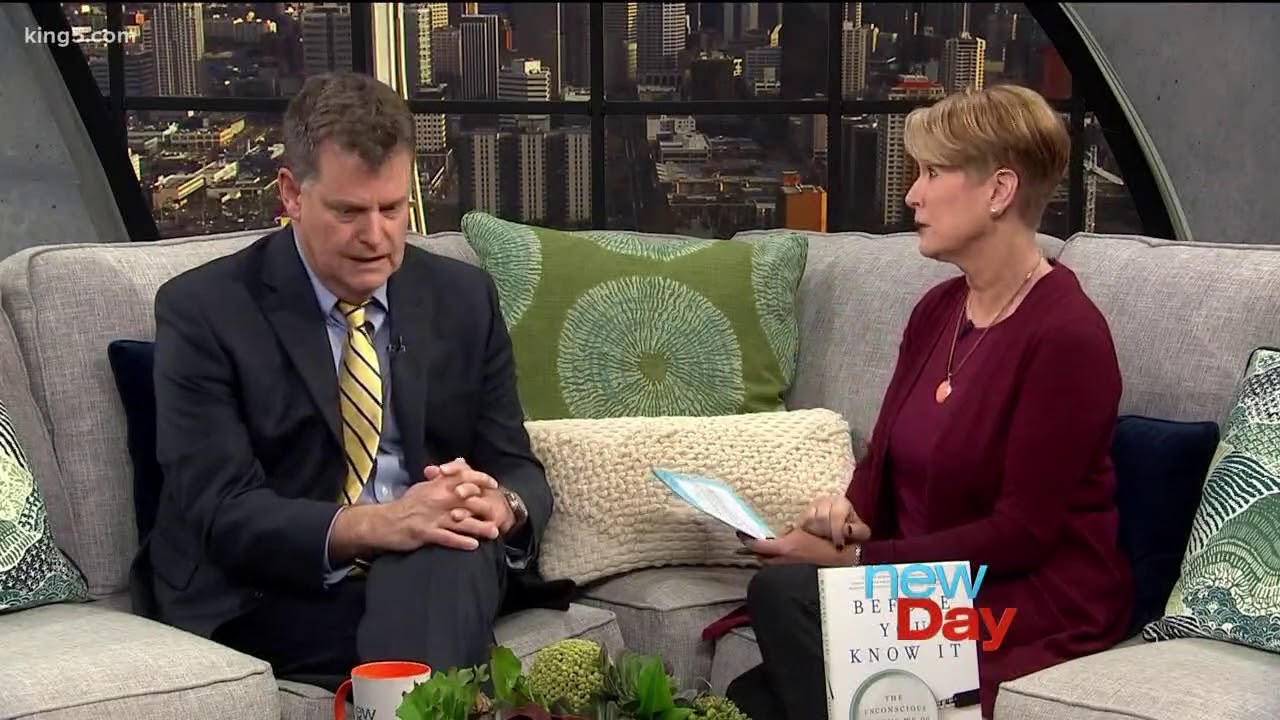 Unlock your unconscious mind with new book: Before You Know It - New Day Northwest