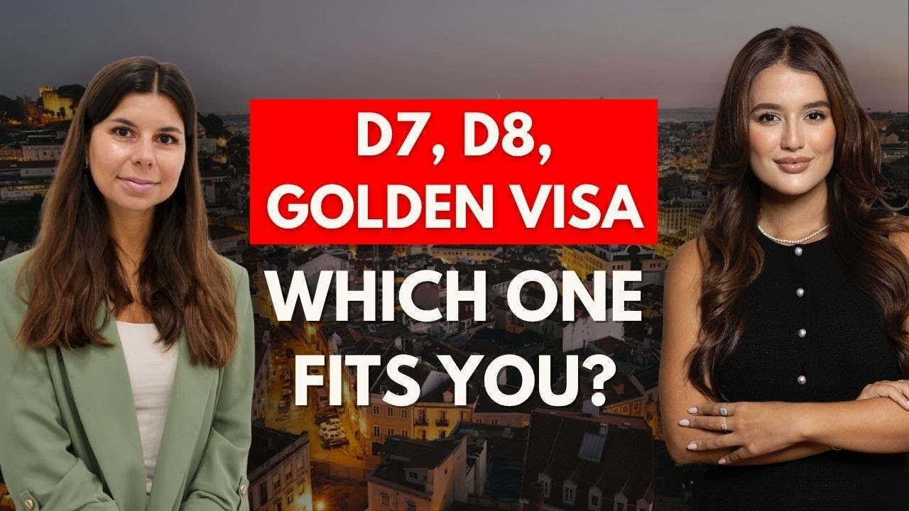 What's the BEST Visa Option for You in 2025: D7 D8 or Golden Visa