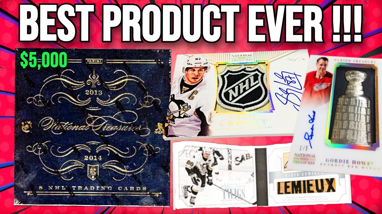 GRAIL BOX !! 2013-14 Panini National Treasures Hockey Box Opening !! 🤯
