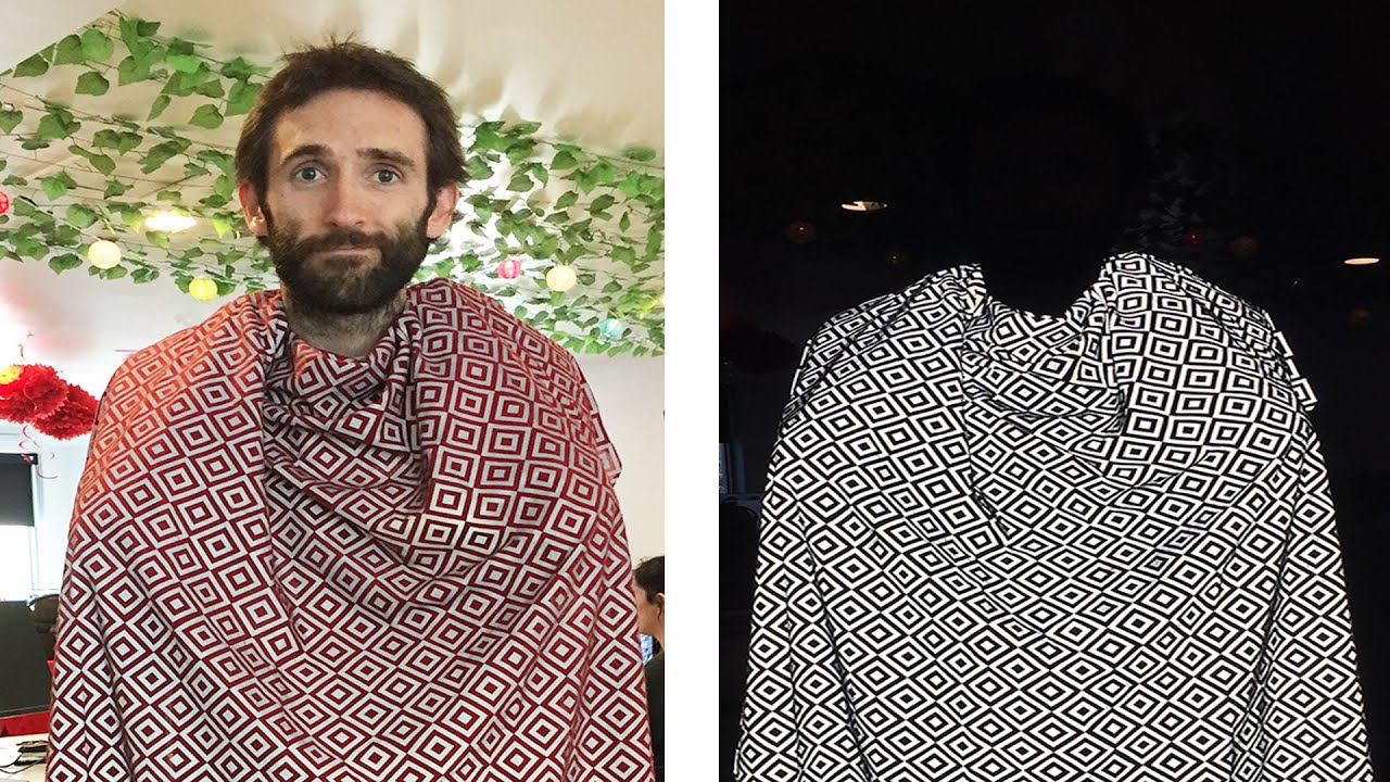 People Try An Invisibility Scarf