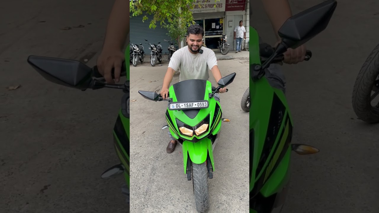Kawasaki ninja ! 65,000 से शुरु ! Bhumi motor ! New Delhi #secondhandbike #bullet