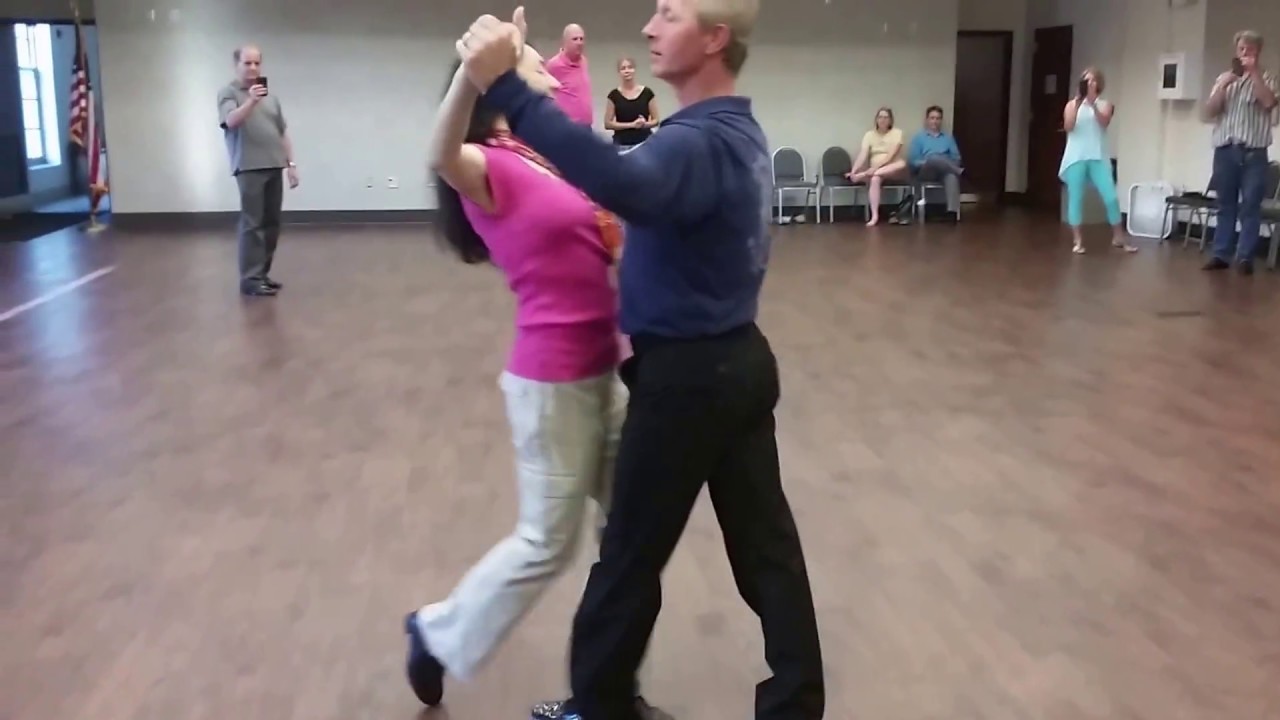 foxtrot grapevine with twinkle. Hustle