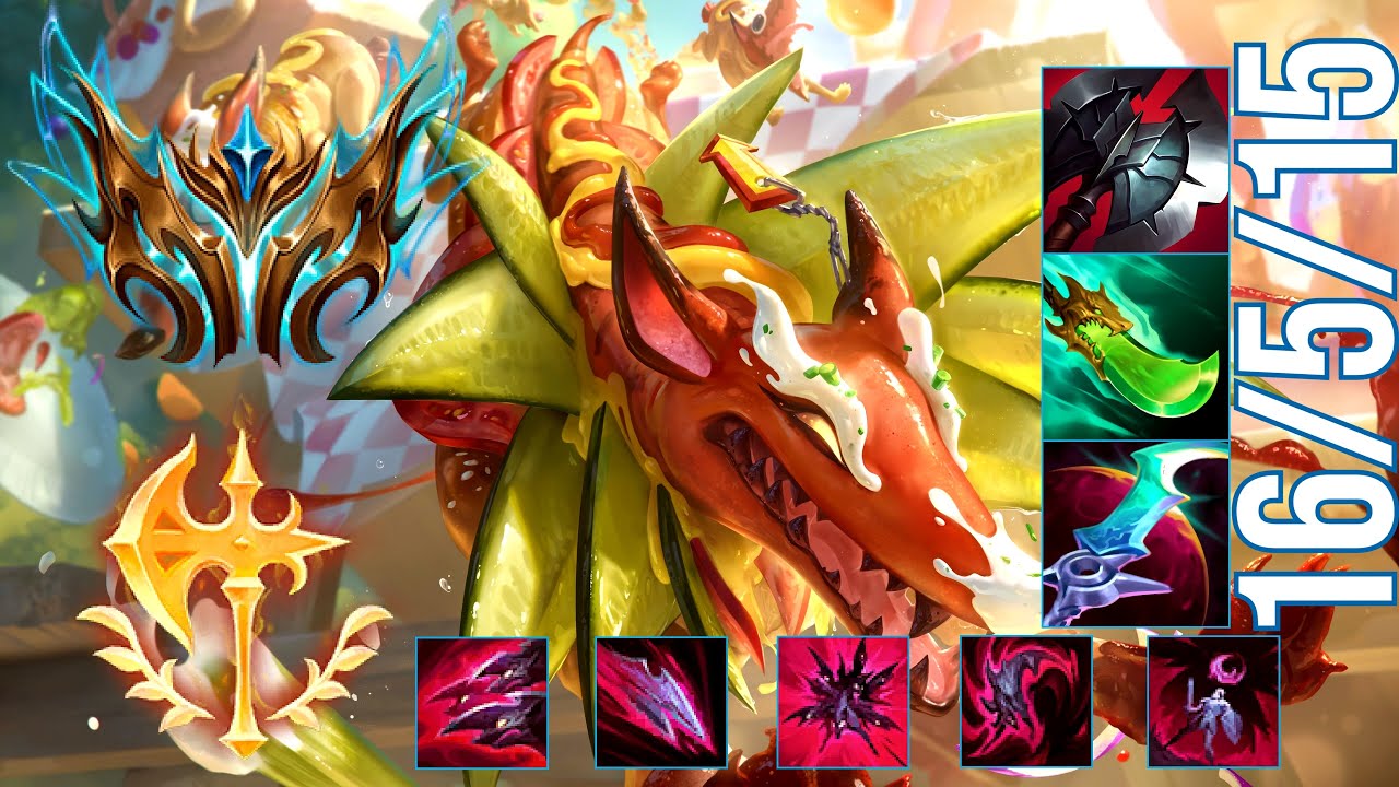 TOP 1 CHALLENGER οδηγοί Πώς να παίξετε NAAFIRI Jungle & Carry + Best Build/Runes Season 15