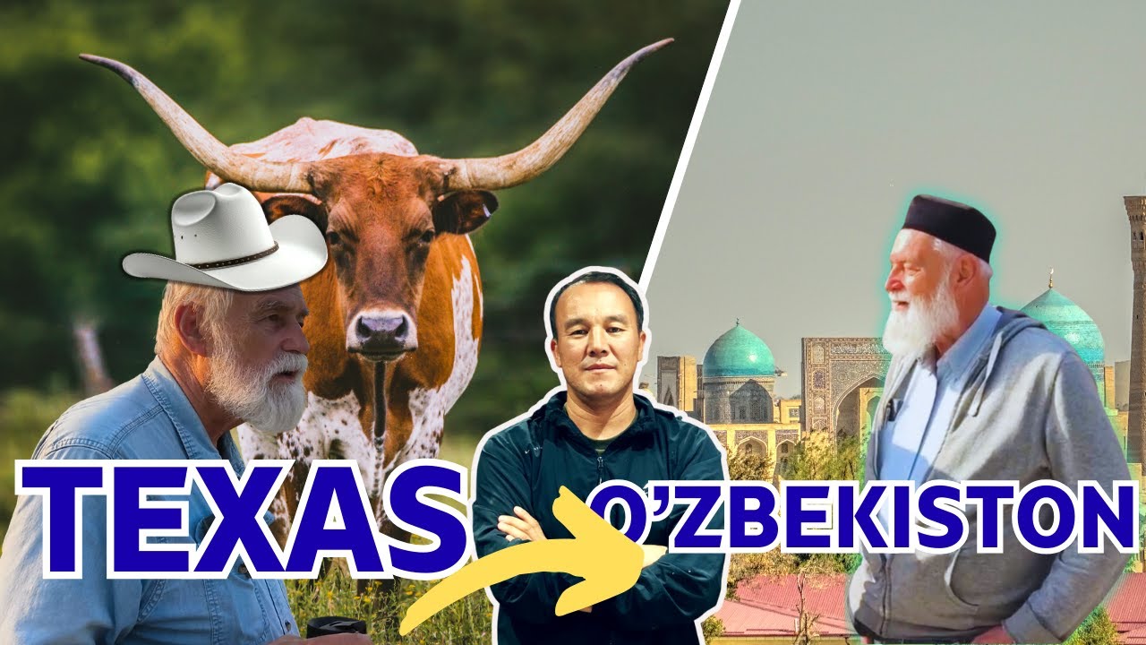 Amerika(Texas)lik odamning O'zbekistonga tashrifi | O'zbekiston uz