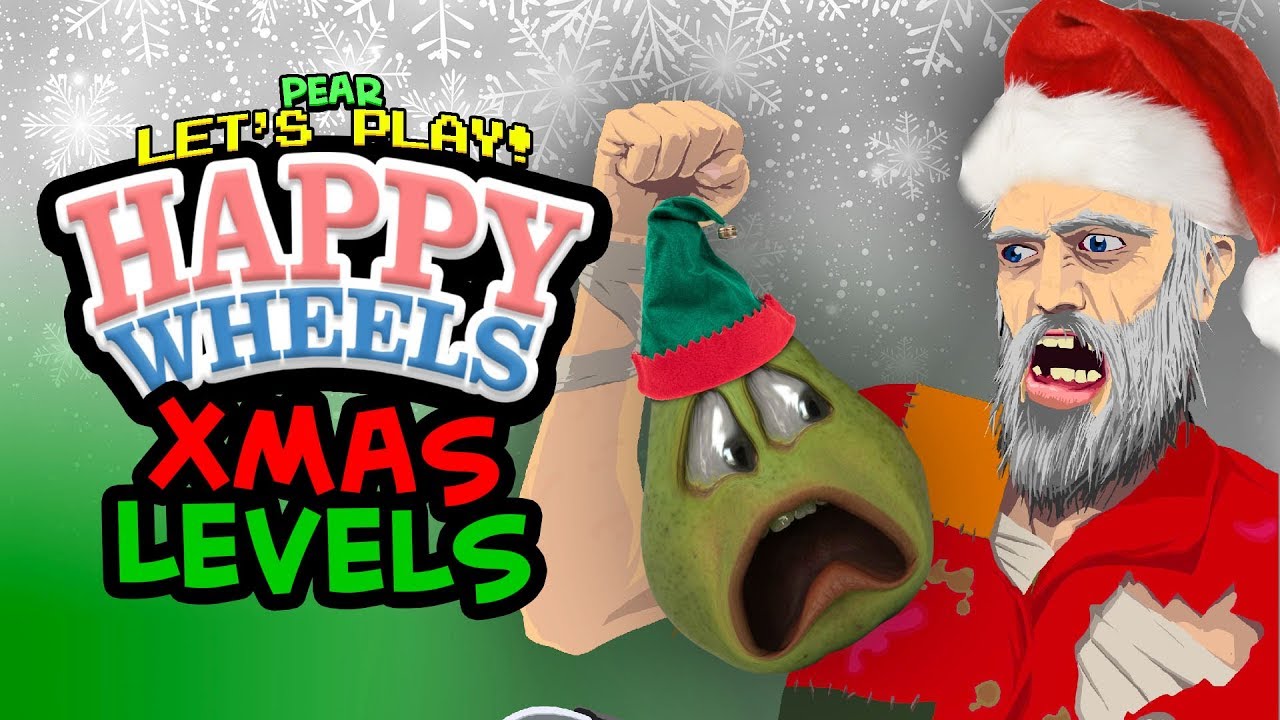 Happy Wheels CHRISTMAS Levels! [Pear Plays]