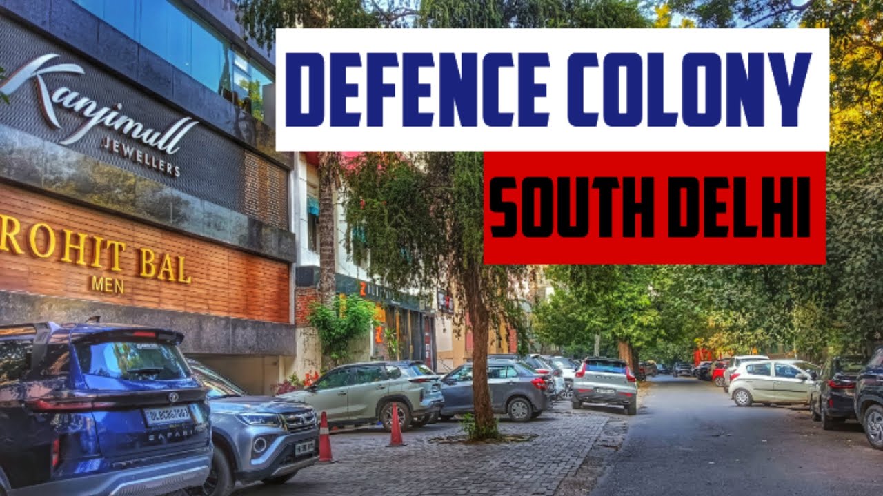 Walking tour in South Delhi: Defence Colony (Def Col) Market, D Block, New Delhi. #walkingtour