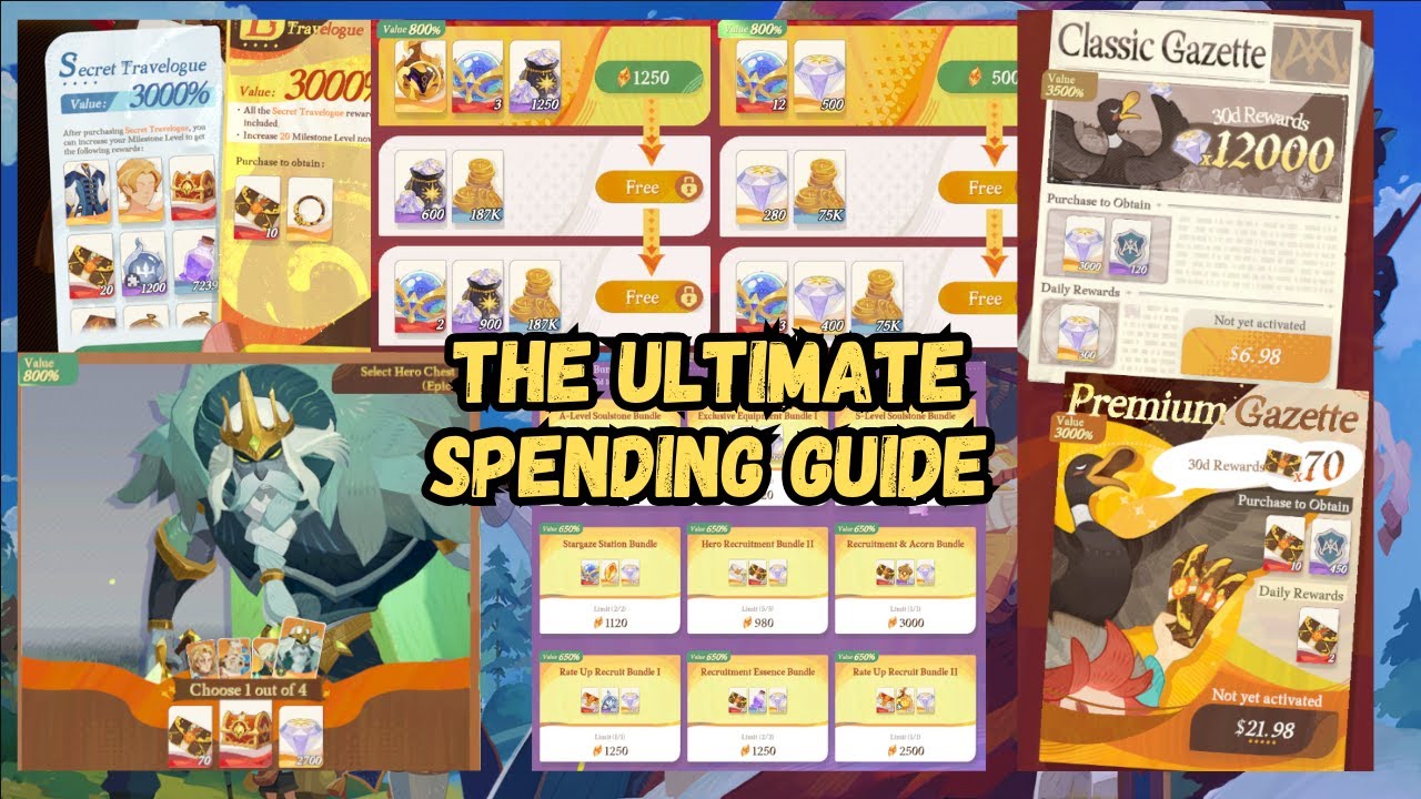 The Ultimate Spending Guide (V1.1.13)【AFK Journey】