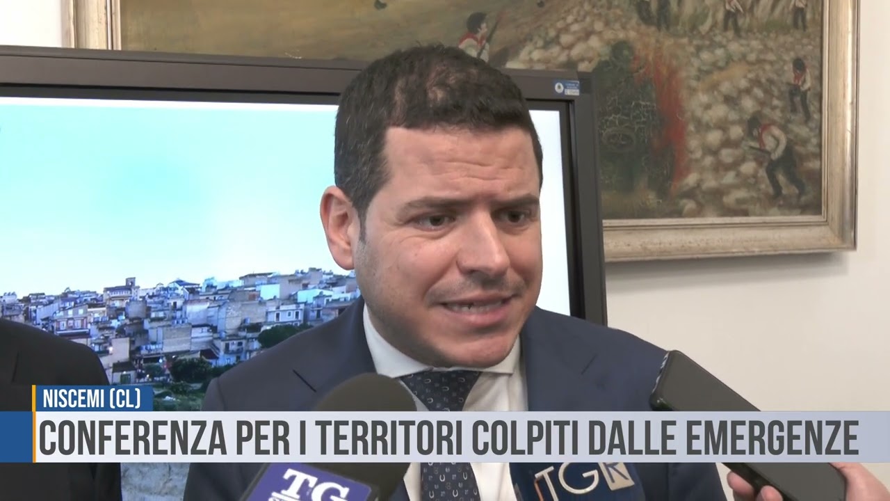 Niscemi: conferenza per i territori colpiti dalle emergenze
